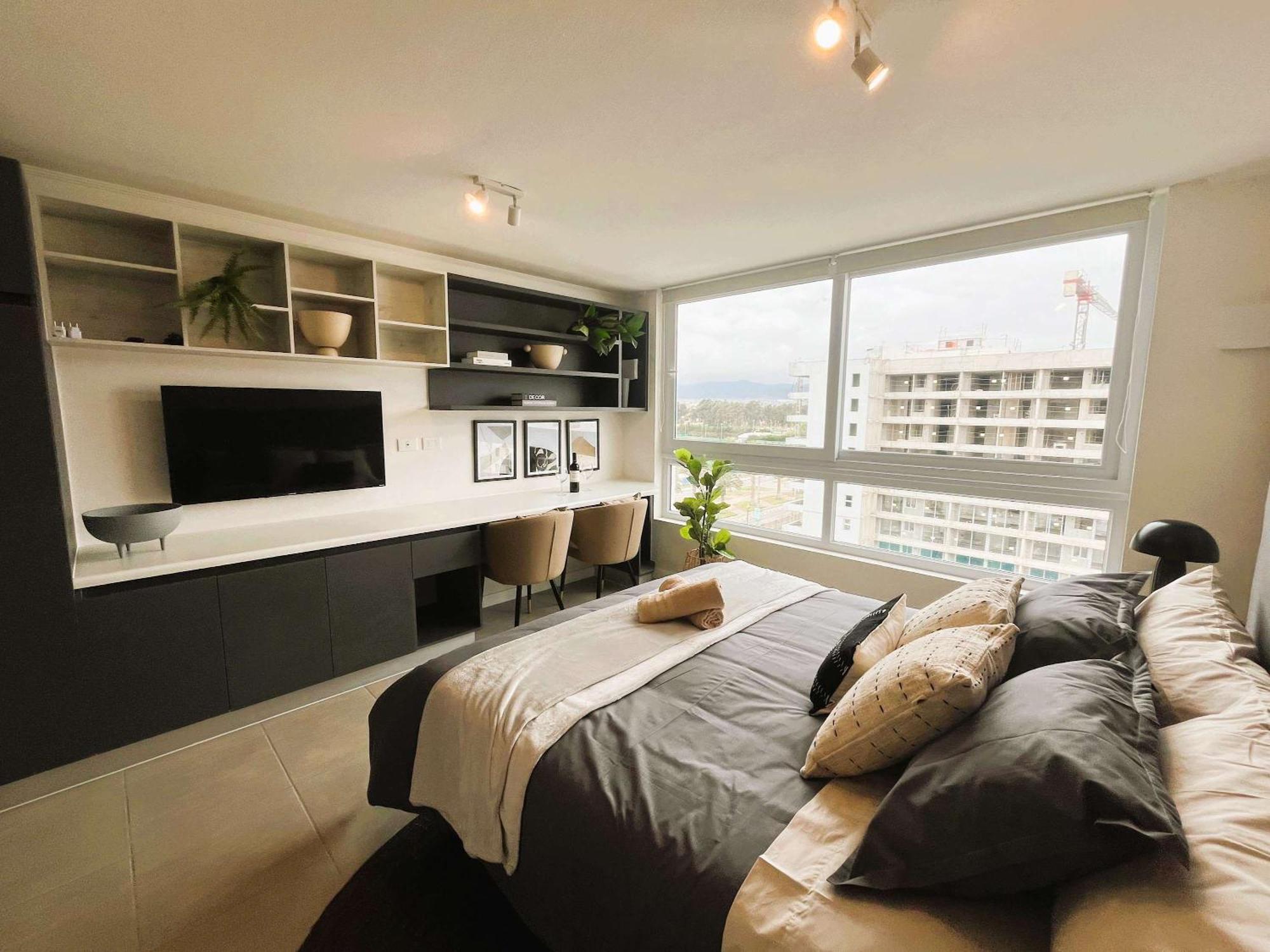 Hom I Amplio A Estrenar En El Centro De 330 Apartamento